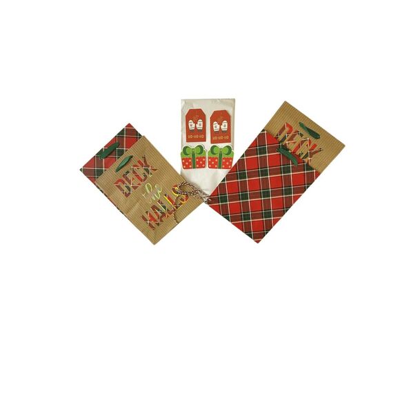 B5. Full Christmas/Holiday Gift Bag- Set of 4 - Picture 3 of 3